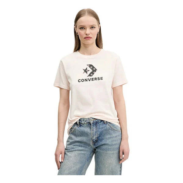Converse WOMEN Pink SS T-SHIRT | SKU : 10027386-A02