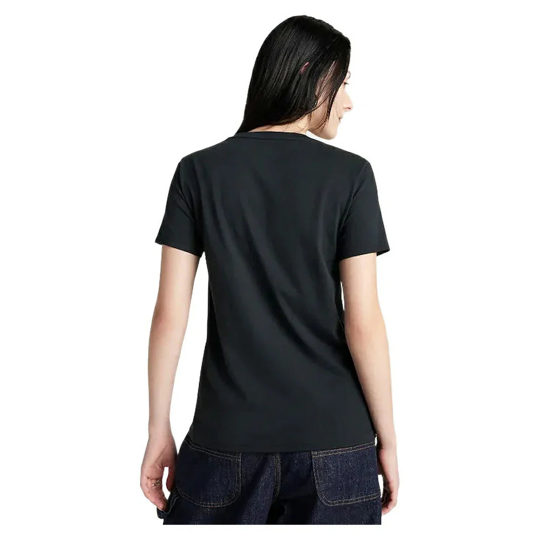 Converse WOMEN Black SS T-SHIRT | SKU : 10028307-A02