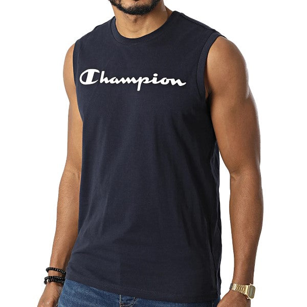 Sleeveless Crewneck T-Shirt