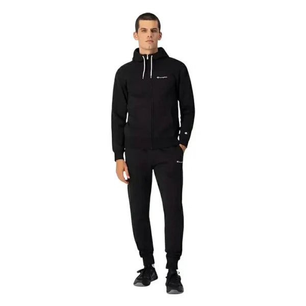 Champion MEN Black TRACKSUIT | SKU : 219758-RS032