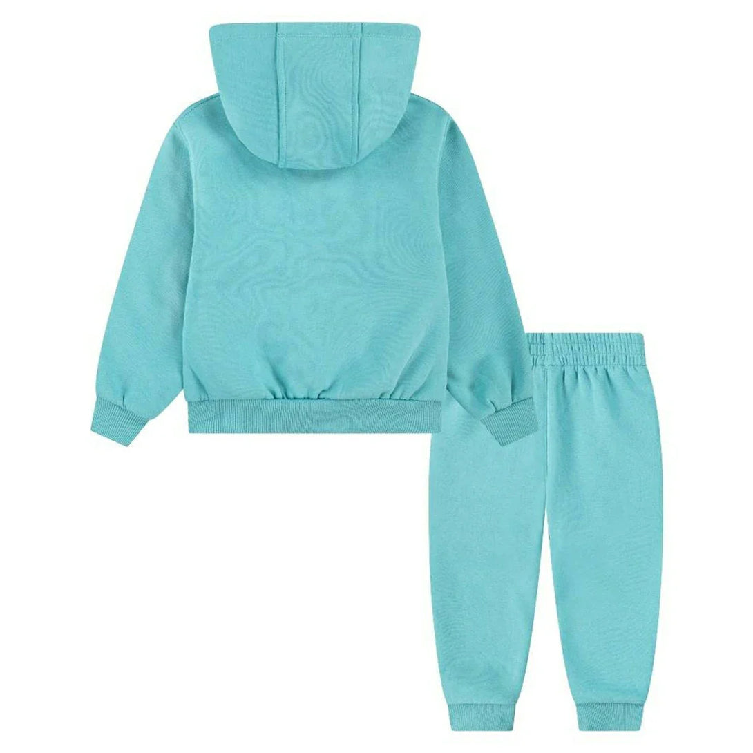 Nike KIDS Turquoise FLEECE SET | SKU : 66L445-EIG