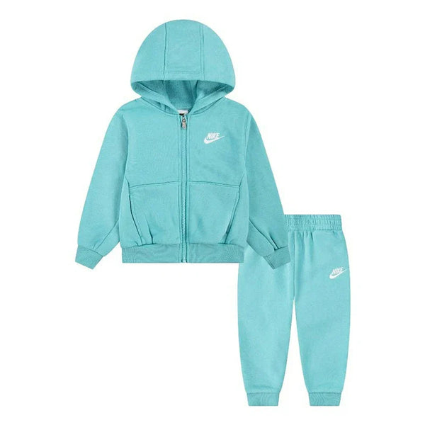 Nike KIDS Turquoise FLEECE SET | SKU : 66L445-EIG
