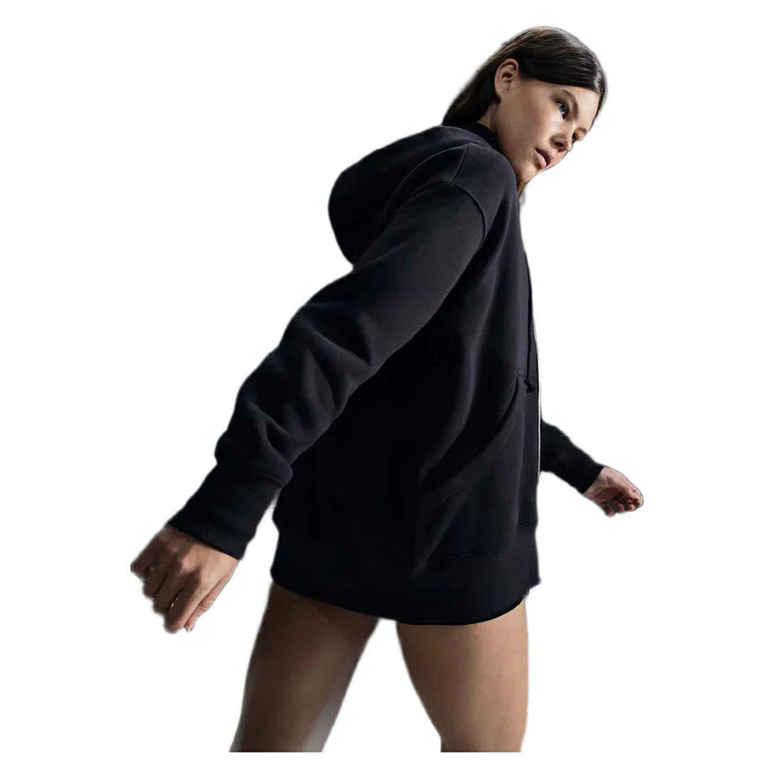Nike WOMEN Black HOODED FZ | SKU : DQ5758-010