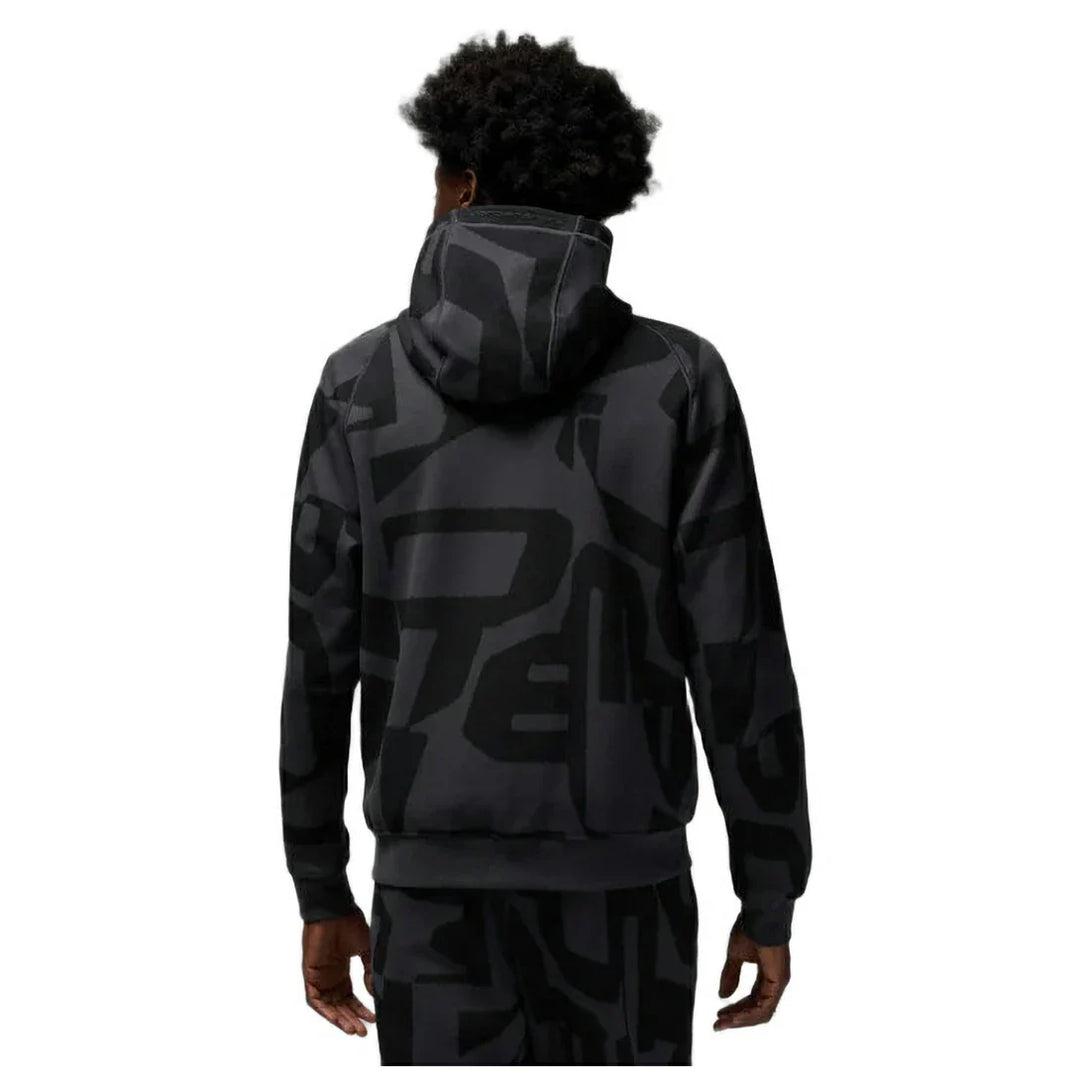 Nike MEN Black And Grey HOODED FZ | SKU : FV8620-010
