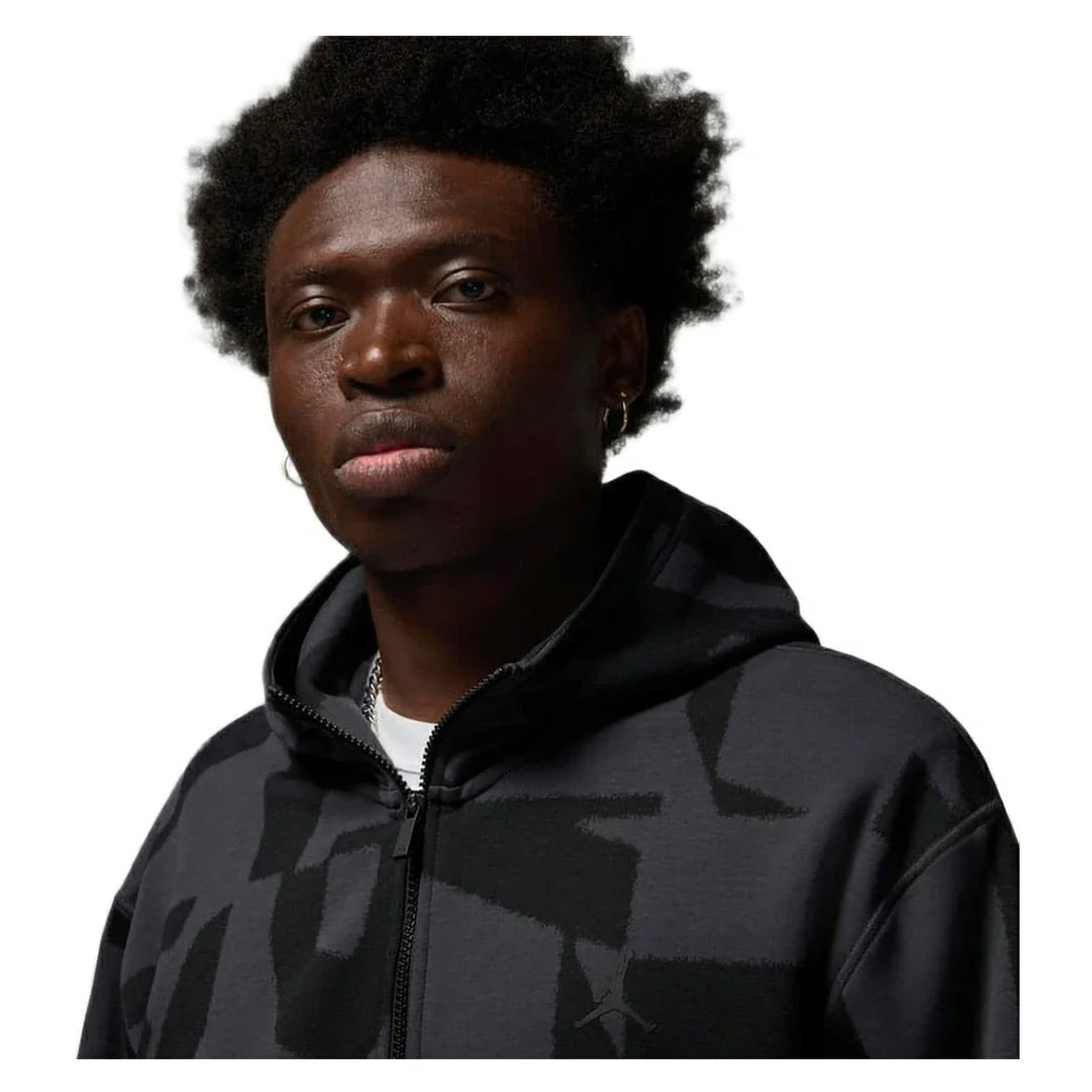 Nike MEN Black And Grey HOODED FZ | SKU : FV8620-010