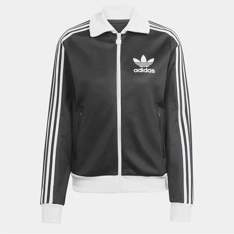 adidas WOMEN Black TRACK TOP | SKU : HZ3743