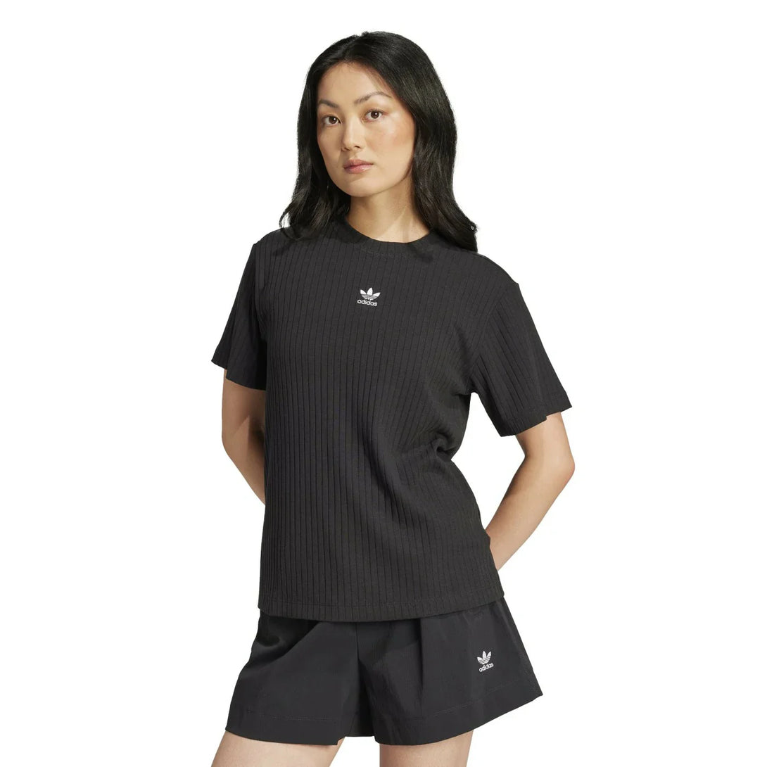 adidas TREFOIL ESSENTIALS-Black TOPS & T SHIRTS | SKU : JD1495