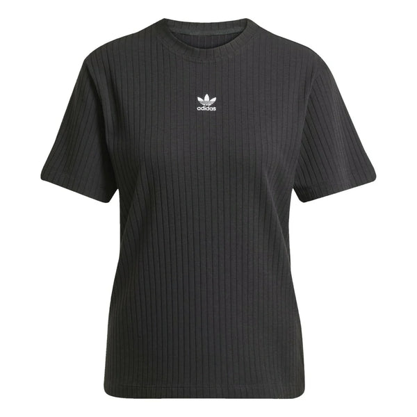 adidas TREFOIL ESSENTIALS-Black TOPS & T SHIRTS | SKU : JD1495