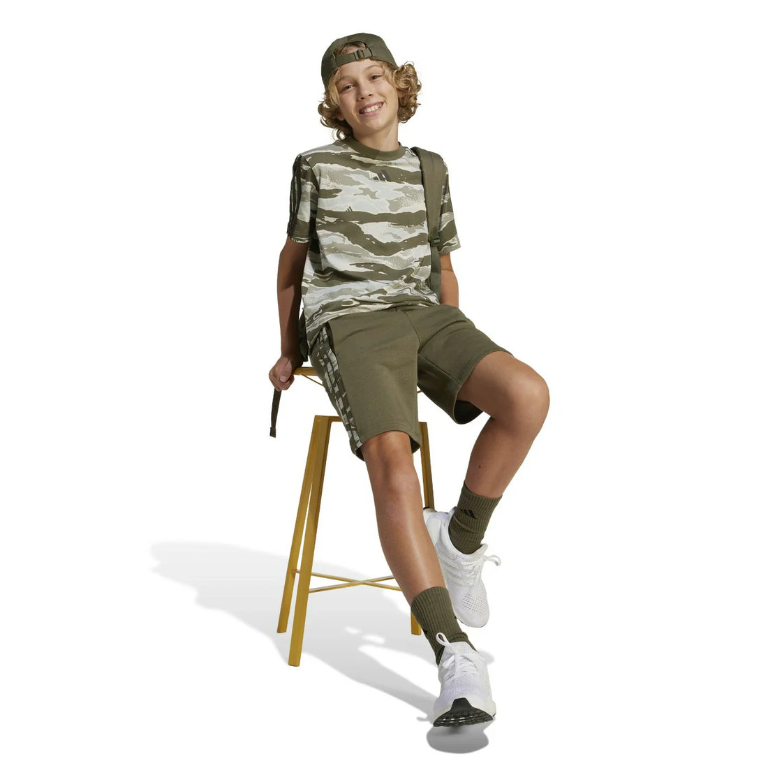 adidas ESSENTIALS-Green TOPS & T SHIRTS | SKU : JI6191