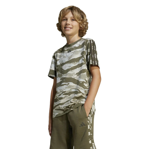 adidas ESSENTIALS-Green TOPS & T SHIRTS | SKU : JI6191