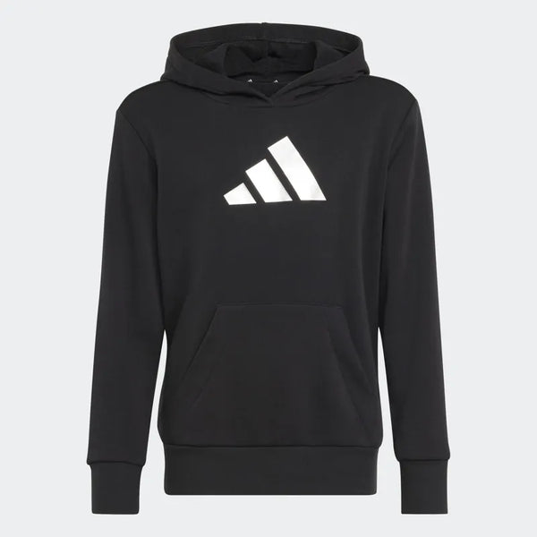 adidas KIDS Black HOODED SWEAT | SKU : JV5267